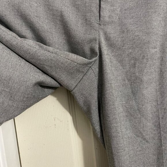 Banana Republic Womens Gray Mid Rise Pockets Martin Fit Trouser Pants Size 6 - Picture 6 of 7